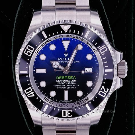 rolex sea dweller deepsea blue.